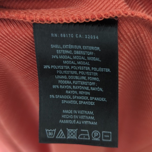 Maeve by Anthropologie Nora Textured Sleeveless Faux Wrap A-line Dress Rust XS - Picture 6 of 15